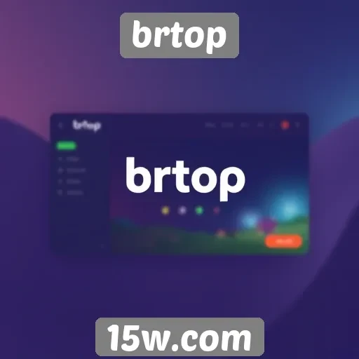 Análise da interface do site brtop para jogos